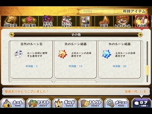 とりあえず日記 仮 メルスト11 スティンガールーン完成